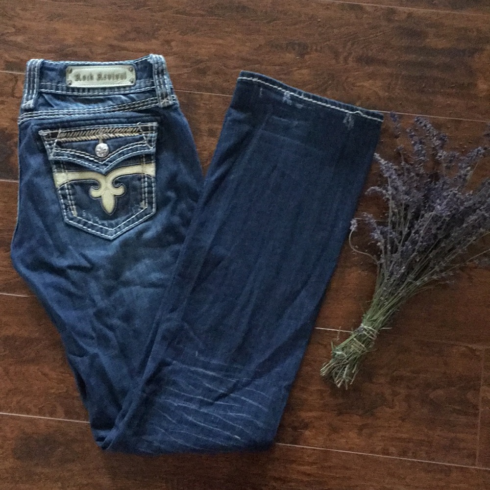🔥🔥Rock Revival Jeans